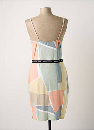 Rochie scurtă multicolor OBEY femeie