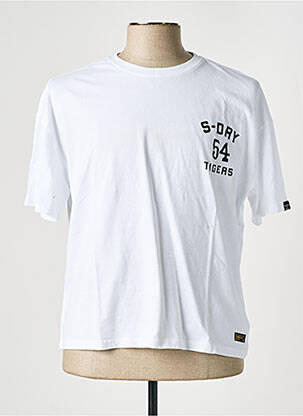 Tricou alb SUPERDRY femeie