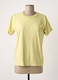 Tricou verde OBEY femme