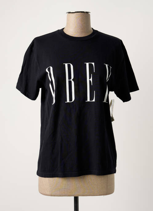 Tricou negru OBEY femeie