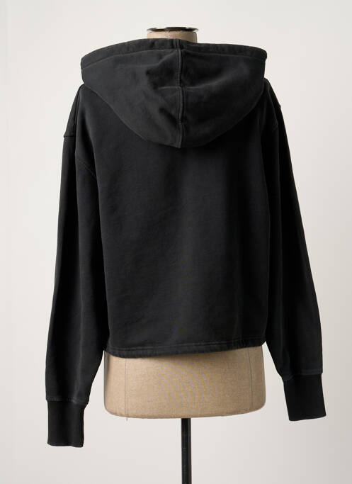 Hanorac negru DAILY PAPER femeie