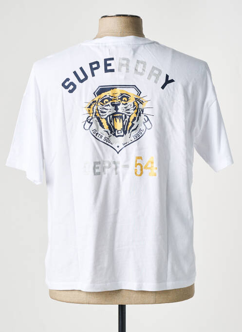 Tricou alb SUPERDRY femeie