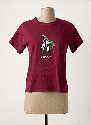 Tricou maro OBEY femeie