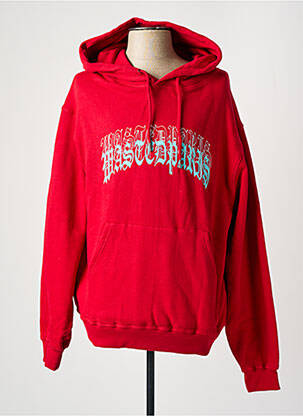 Hanorac roșu WASTED PARIS bărbat