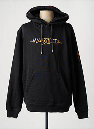 Hanorac negru WASTED PARIS bărbat