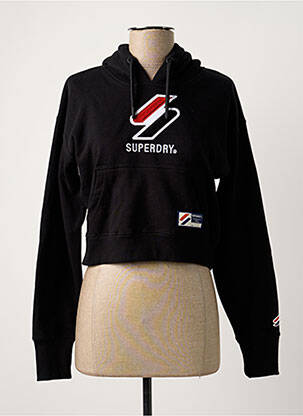 Hanorac negru SUPERDRY femeie