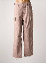 Pantalon cargo roz OBEY femme