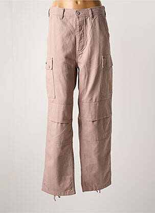 Pantalon cargo roz OBEY femeie