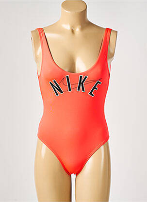 Costum de baie dintr-o singură piesă roșu NIKE femeie