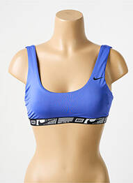 Sutien de costum de baie albastru NIKE femme