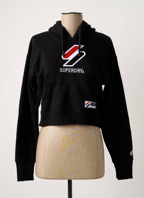 Hanorac negru SUPERDRY femeie