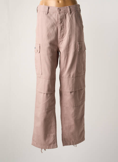 Pantalon cargo roz OBEY femeie