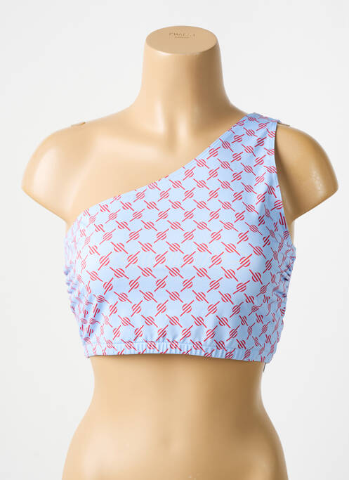 Top albastru DAILY PAPER femeie