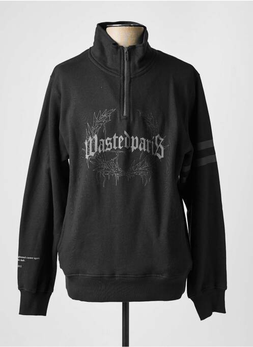 Hanorac negru WASTED PARIS bărbat