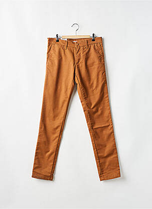 Pantalon chino maro CARHARTT bărbat