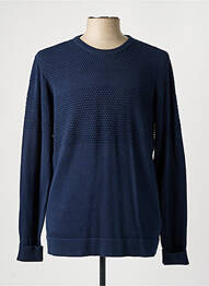 Pulover albastru KNOWLEDGE COTTON APPAREL homme