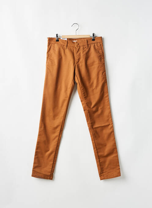 Pantalon chino maro CARHARTT bărbat