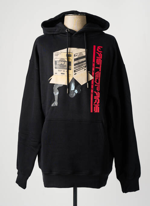 Hanorac negru WASTED PARIS homme