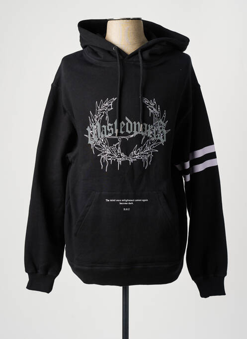 Hanorac negru WASTED PARIS bărbat