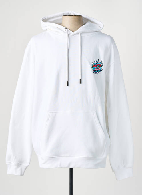 Hanorac alb WASTED PARIS bărbat