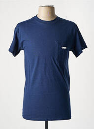 Tricou albastru OBEY homme