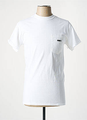 Tricou alb OBEY bărbat