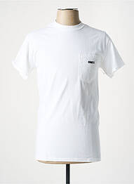 Tricou alb OBEY homme