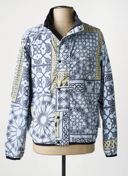 Jachetă vânt albastru OBEY bărbat