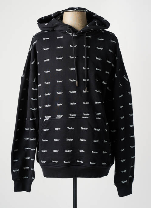 Hanorac negru TEALER bărbat