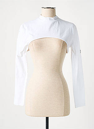 Top scurt alb WASTED PARIS femeie