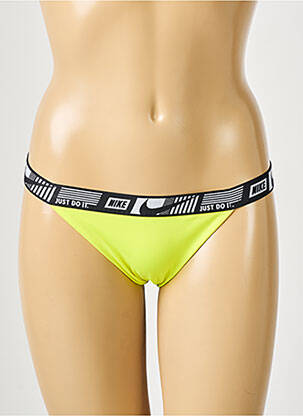 Chiloți de baie galben NIKE femeie