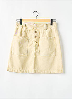 Fustă scurtă bej NAGEV femeie