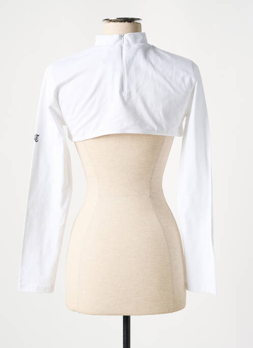 Top scurt alb WASTED PARIS femeie