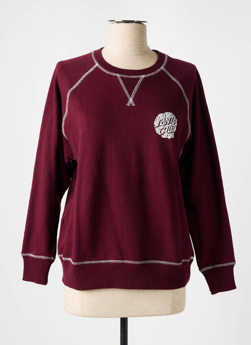 Hanorac roșu SANTA CRUZ fată