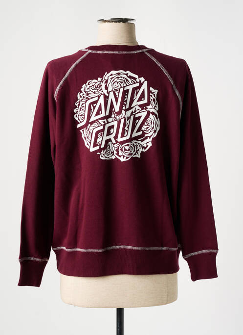 Hanorac roșu SANTA CRUZ fată