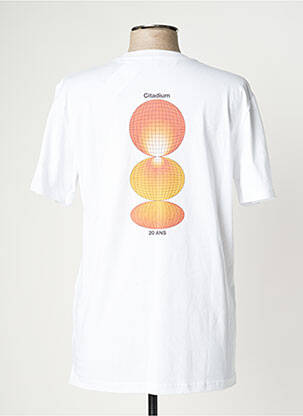 Tricou alb CITADIUM bărbat
