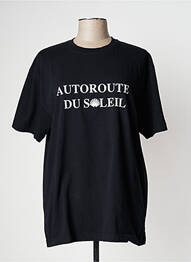Tricou negru NEW AMSTERDAM SURF ASSOCIATION homme