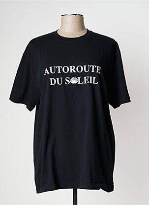 Tricou negru NEW AMSTERDAM SURF ASSOCIATION bărbat