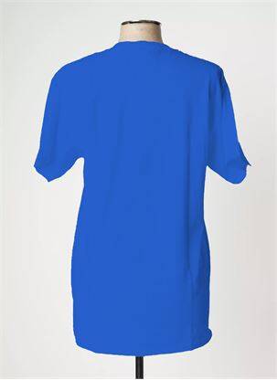 Tricou albastru PIZZA SKATEBOARD bărbat