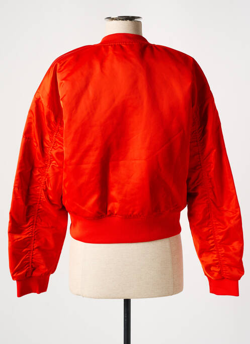 Geacă matlasată portocaliu ONLY femeie