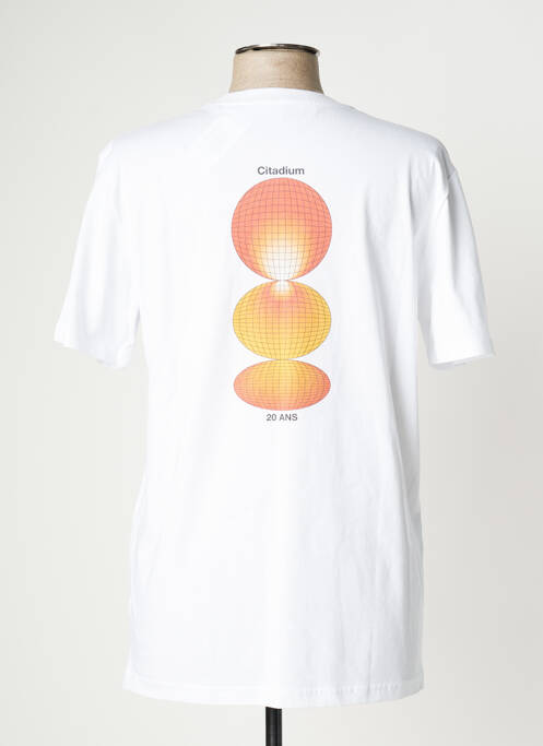 Tricou alb CITADIUM bărbat
