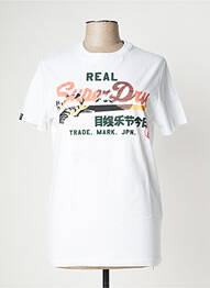 Tricou alb SUPERDRY bărbat