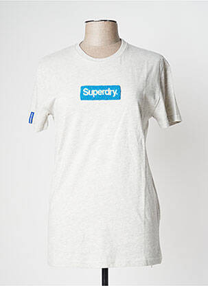 Tricou alb SUPERDRY bărbat