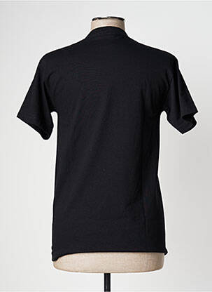 Tricou negru PIZZA SKATEBOARD bărbat