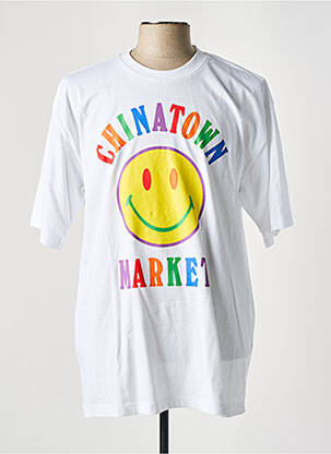 Tricou alb CHINATOWN MARKET bărbat