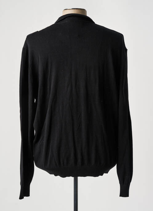 Polo negru WASTED PARIS bărbat