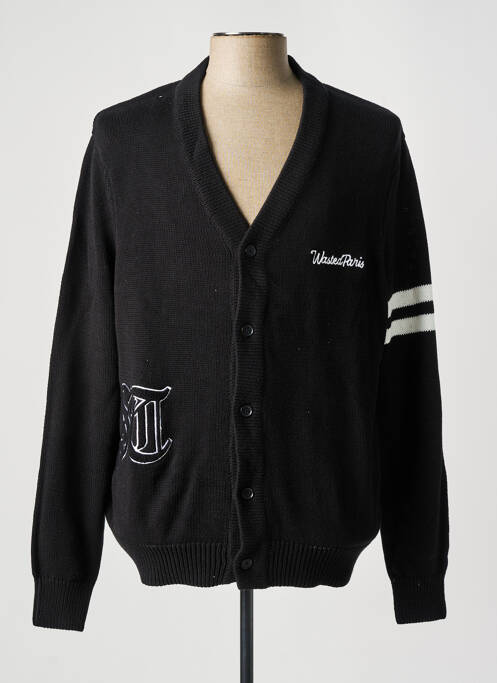 Vestă cu mâneci lungi negru WASTED PARIS bărbat