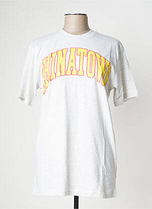 Tricou gri CHINATOWN MARKET bărbat