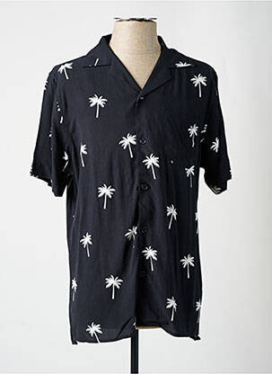 Cămașă cu mâneci scurte negru OAS COMPANY bărbat