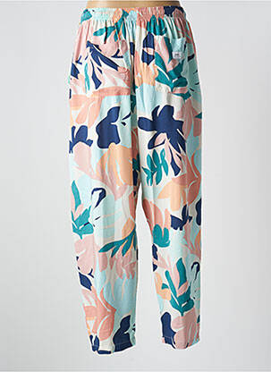 Pantalon drept multicolor OBEY femeie